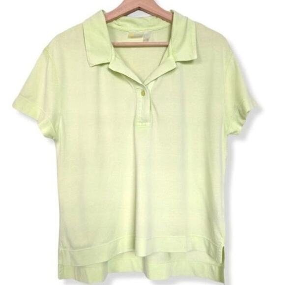 Zella Hike It Polo, Yellow, L, NWOT - Picture 3 of 9